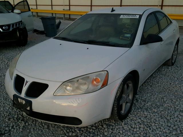 1G2ZH57N494167552 - 2009 PONTIAC G6 GT WHITE photo 2