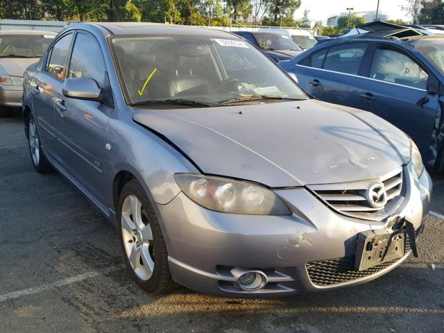 JM1BK323151225508 - 2005 MAZDA 3 S CHARCOAL photo 1