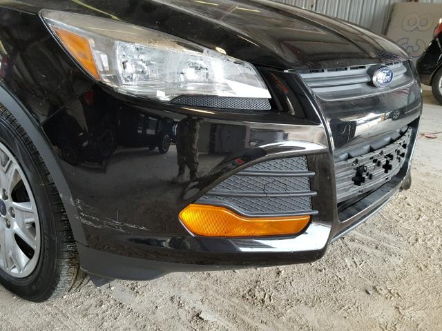 1FMCU0F71GUB71277 - 2016 FORD ESCAPE S BLACK photo 9