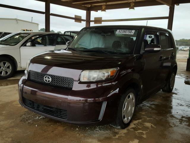 JTLKE50EX81029812 - 2008 TOYOTA SCION XB Bənövşəyi foto 2