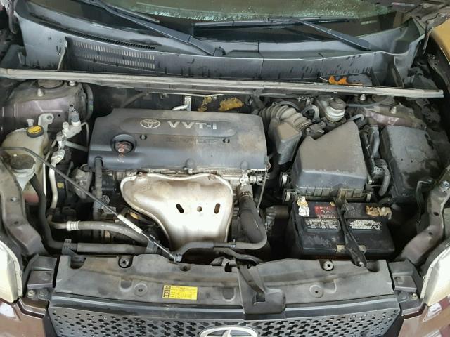JTLKE50EX81029812 - 2008 TOYOTA SCION XB Bənövşəyi foto 7