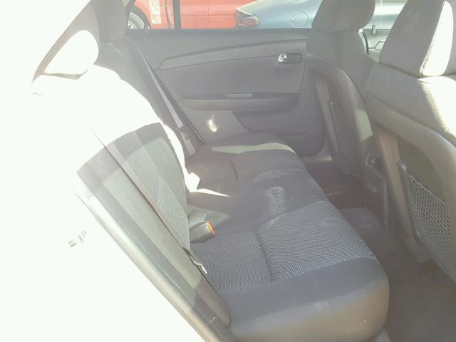 1G1ZC5EUXBF386085 - 2011 CHEVROLET MALIBU 1LT SILVER photo 6