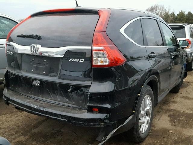 5J6RM4H7XFL005549 - 2015 HONDA CR-V EXL BLACK photo 4