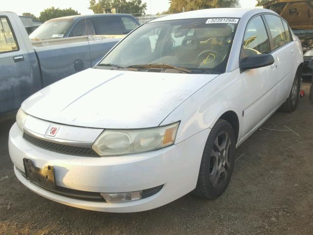 1G8AL52F53Z124849 - 2003 SATURN ION LEVEL WHITE photo 2