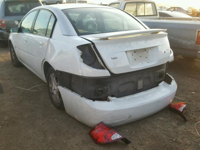 1G8AL52F53Z124849 - 2003 SATURN ION LEVEL WHITE photo 3