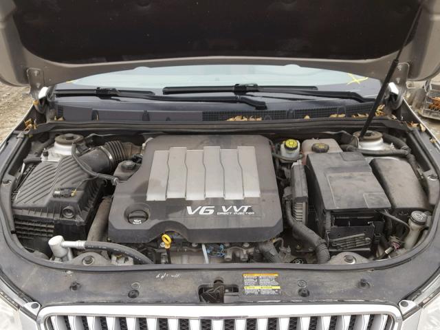 1G4GB5EG4AF127713 - 2010 BUICK LACROSSE C SILVER photo 7