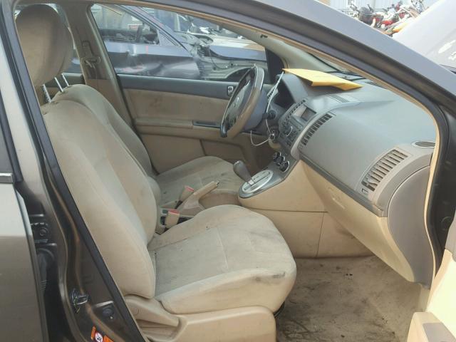 3N1AB61E69L679884 - 2009 NISSAN SENTRA 2.0 GRAY photo 5