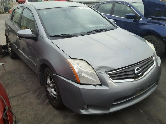 3N1AB6AP7CL701609 - 2012 NISSAN SENTRA 2.0 GRAY photo 1