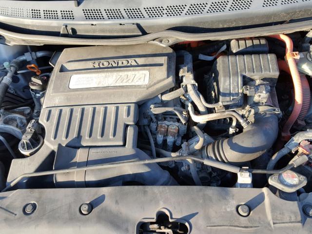 JHMFA36247S012912 - 2007 HONDA CIVIC HYBR SILVER photo 7