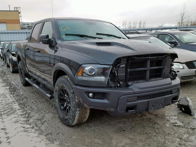 1C6RR7YT6HS794322 - 2017 RAM 1500 REBEL შავი ფოტო 1