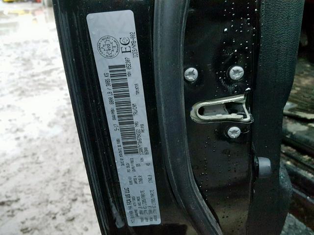 1C6RR7YT6HS794322 - 2017 RAM 1500 REBEL შავი ფოტო 10