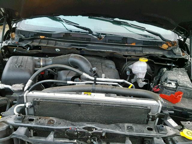 1C6RR7YT6HS794322 - 2017 RAM 1500 REBEL შავი ფოტო 7