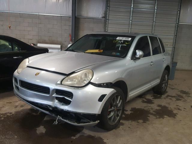 WP1AB29P56LA65149 - 2006 PORSCHE CAYENNE S SILVER photo 2