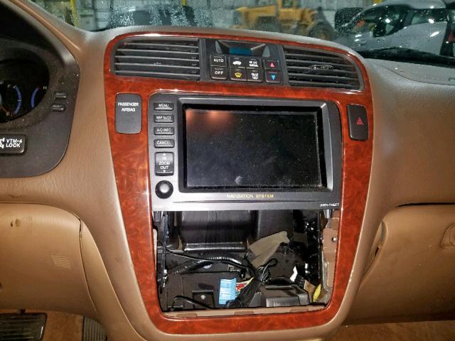 2HNYD18874H547916 - 2004 ACURA MDX TOURIN BLACK photo 9