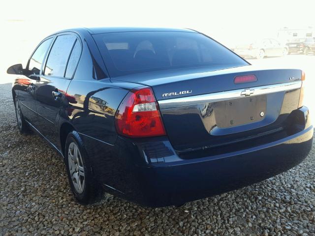 1G1ZS58F07F301844 - 2007 CHEVROLET MALIBU LS 蓝色 照片 3