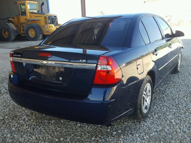 1G1ZS58F07F301844 - 2007 CHEVROLET MALIBU LS 蓝色 照片 4