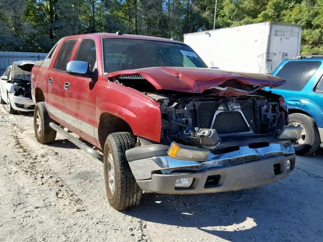 3GNEK12Z15G195411 - 2005 CHEVROLET AVALANCHE MAROON photo 1