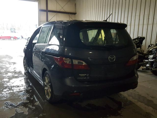 JM1CW2CL5D0159261 - 2013 MAZDA 5 GRAY photo 3