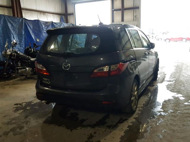 JM1CW2CL5D0159261 - 2013 MAZDA 5 GRAY photo 4