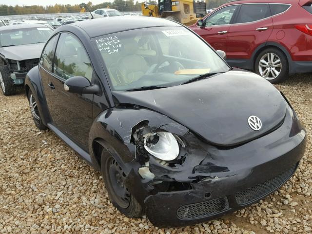 3VWPW3AG8AM021071 - 2010 VOLKSWAGEN NEW BEETLE BLACK photo 1