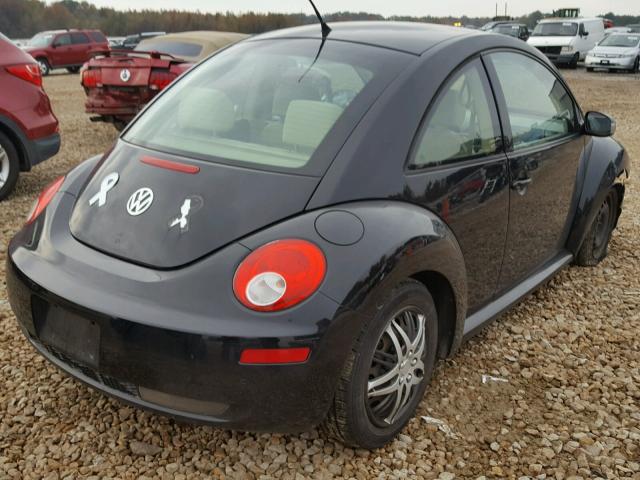 3VWPW3AG8AM021071 - 2010 VOLKSWAGEN NEW BEETLE BLACK photo 4