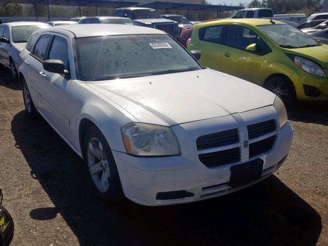 2D4FV47T76H453462 - 2006 DODGE MAGNUM SE WHITE photo 1