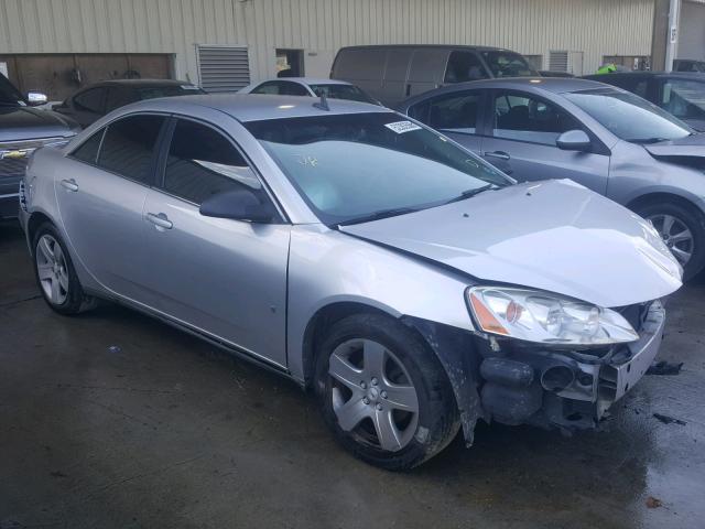 1G2ZH57N194159716 - 2009 PONTIAC G6 GT SILVER photo 1