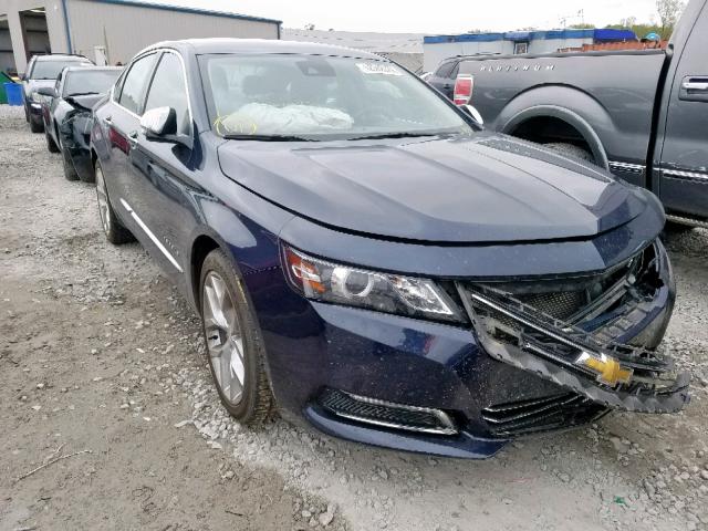 2G1145S37H9161873 - 2017 CHEVROLET IMPALA PRE BLUE photo 1