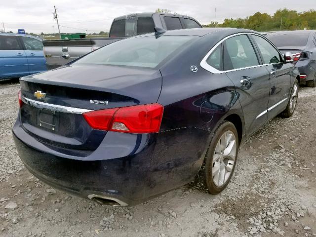 2G1145S37H9161873 - 2017 CHEVROLET IMPALA PRE BLUE photo 4