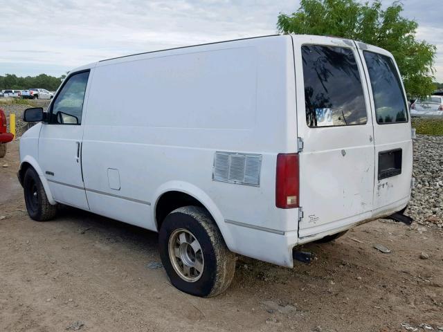 1GCDM19W9SB235863 - 1995 CHEVROLET ASTRO WHITE photo 3