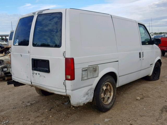 1GCDM19W9SB235863 - 1995 CHEVROLET ASTRO WHITE photo 4