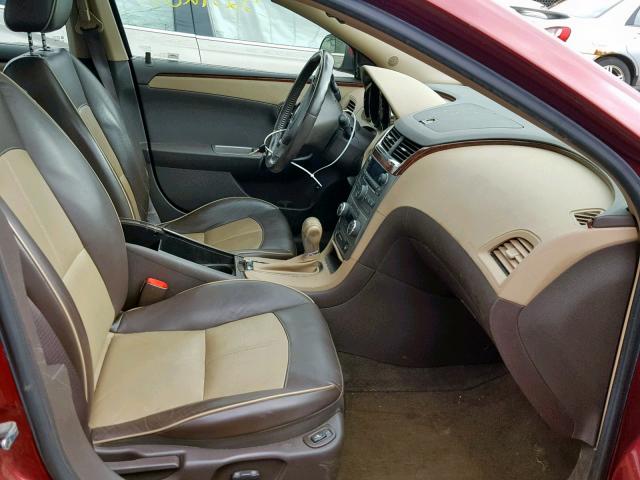 1G1ZK57798F169761 - 2008 CHEVROLET MALIBU LTZ წითელი ფოტო 5