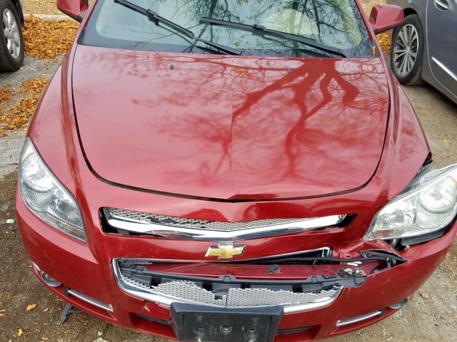 1G1ZK57798F169761 - 2008 CHEVROLET MALIBU LTZ წითელი ფოტო 7