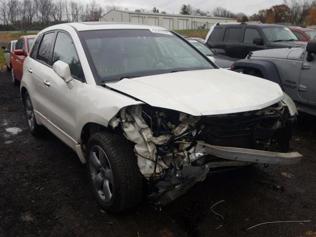 5J8TB18298A010164 - 2008 ACURA RDX WHITE photo 1