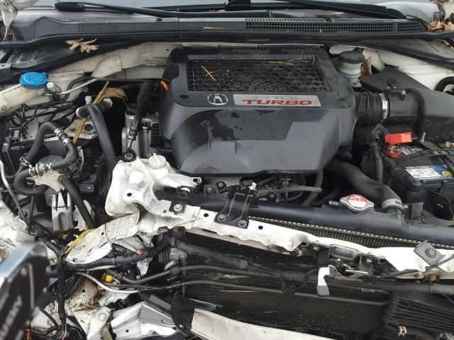 5J8TB18298A010164 - 2008 ACURA RDX WHITE photo 7