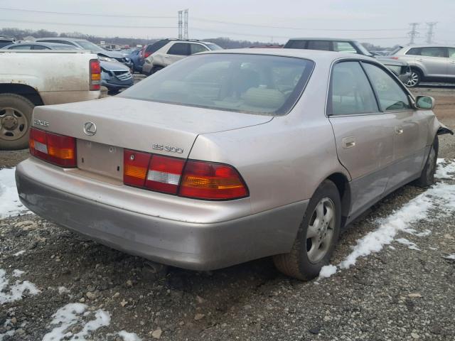 JT8BF28G3X5068969 - 1999 LEXUS ES 300 BEIGE photo 4