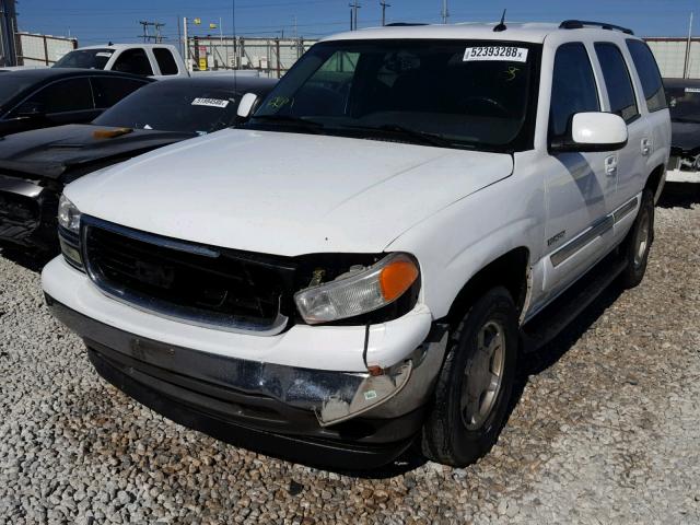 1GKEC13T45R263754 - 2005 GMC YUKON WHITE photo 2