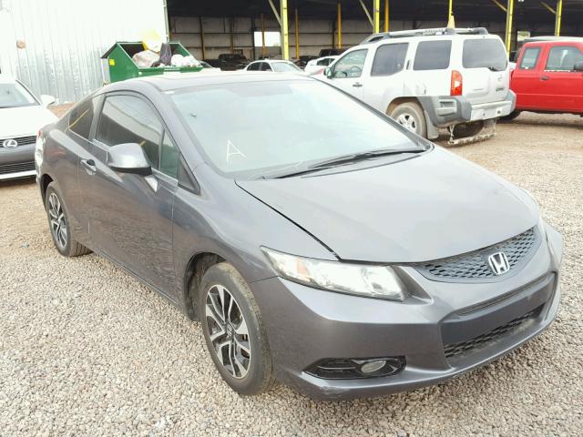 2HGFG3B06DH523224 - 2013 HONDA CIVIC EXL GRAY photo 1