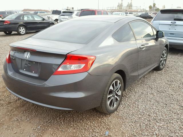 2HGFG3B06DH523224 - 2013 HONDA CIVIC EXL GRAY photo 4