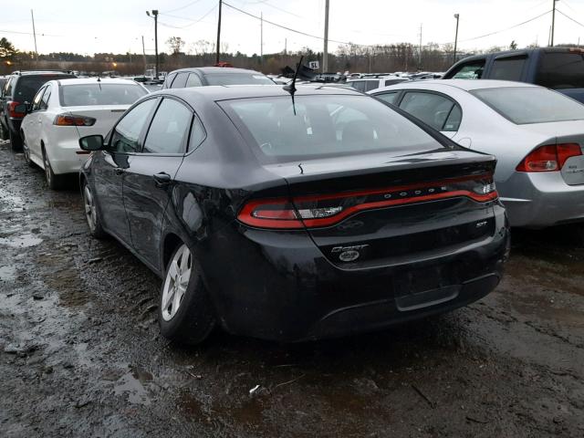 1C3CDFBB9GD516688 - 2016 DODGE DART SXT BLACK photo 3