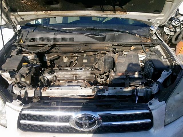 JTMBD31V065042656 - 2006 TOYOTA RAV4 LIMIT WHITE photo 7