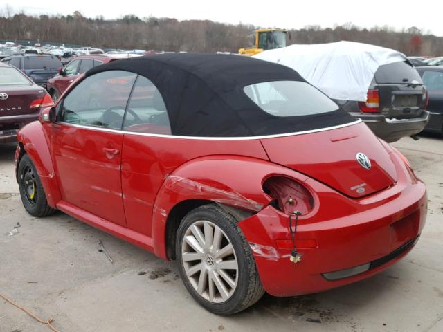 3VWRG3ALXAM009409 - 2010 VOLKSWAGEN NEW BEETLE RED photo 3