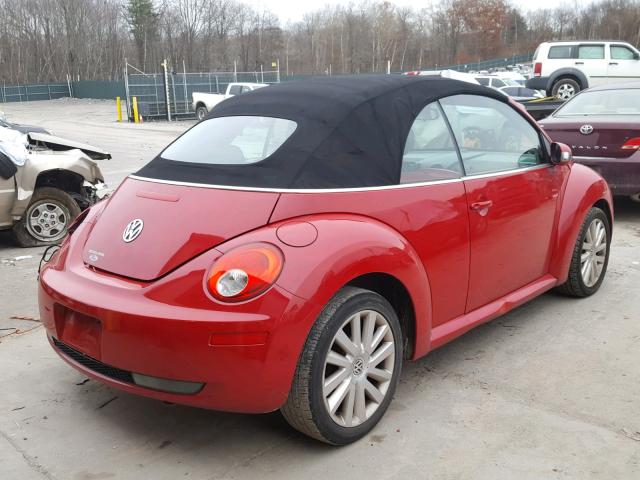 3VWRG3ALXAM009409 - 2010 VOLKSWAGEN NEW BEETLE RED photo 4