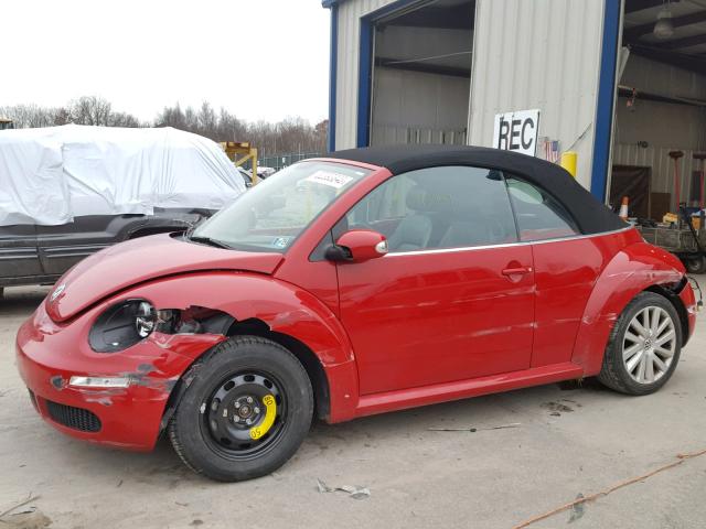 3VWRG3ALXAM009409 - 2010 VOLKSWAGEN NEW BEETLE RED photo 9