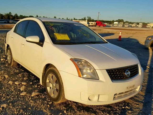 3N1AB61E68L684372 - 2008 NISSAN SENTRA 2.0 WHITE photo 1