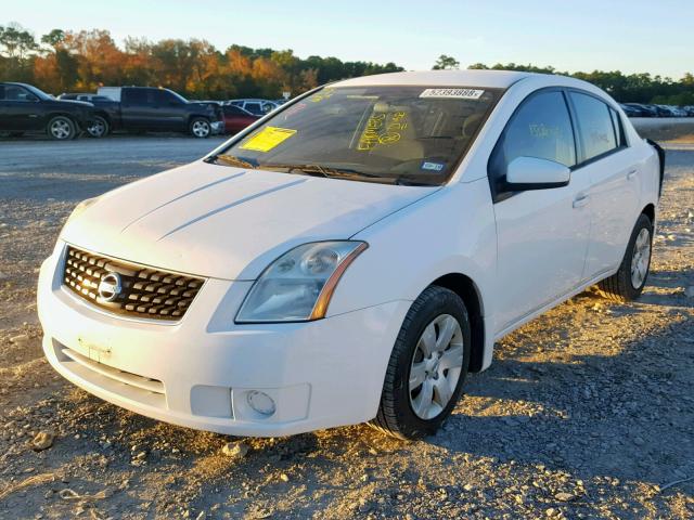 3N1AB61E68L684372 - 2008 NISSAN SENTRA 2.0 WHITE photo 2