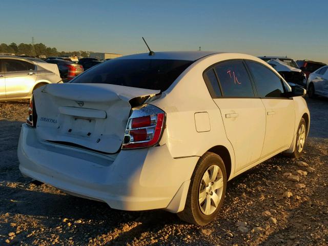 3N1AB61E68L684372 - 2008 NISSAN SENTRA 2.0 WHITE photo 4