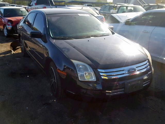 3FAHP07Z18R169206 - 2008 FORD FUSION SE BLACK photo 1