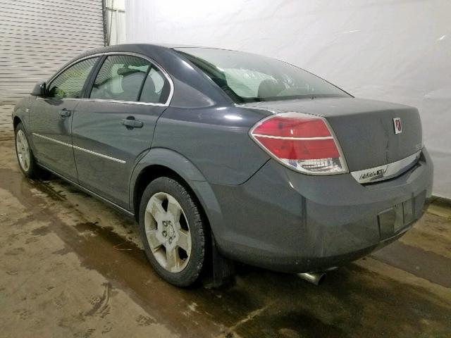 1G8ZS57NX8F131651 - 2008 SATURN AURA XE GRAY photo 3