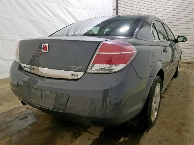 1G8ZS57NX8F131651 - 2008 SATURN AURA XE GRAY photo 4